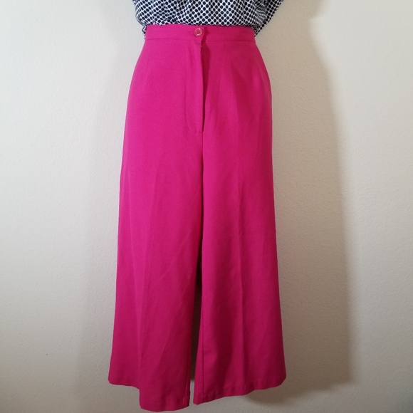 Notations Pants - Notations Wide Leg Cropped Pants, 1X